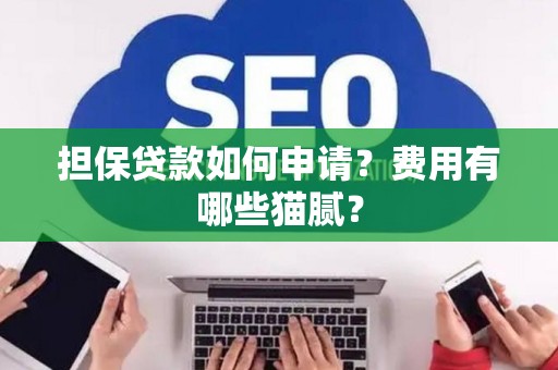 担保贷款如何申请？费用有哪些猫腻？